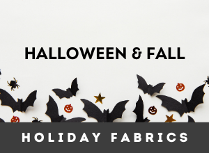 Halloween and Fall Quilt Fabric
